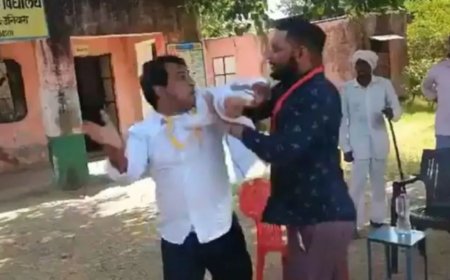 राजस्थान: एसडीएम को थप्पड़ मारने वाले मीणा के समर्थकों ने अब फूंके वाहन