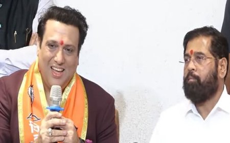 गोविंदा अस्पताल मे भर्ती,चुनावी रैली के दौरान सीने में उठा दर्द 