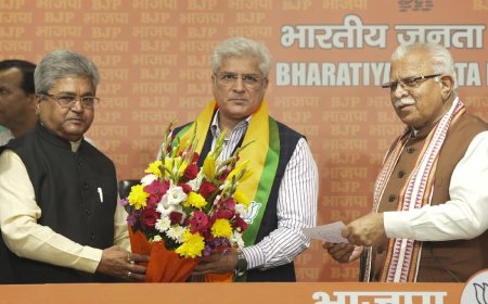 भाजपा में शामिल हुए आप पार्टी के पूर्व मंत्री कैलाश 