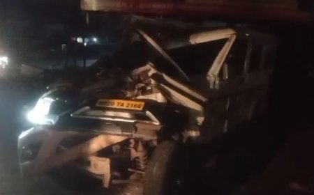 Jabalpur News :डिवाइडर से टकराई बोलेरो,4 घायल