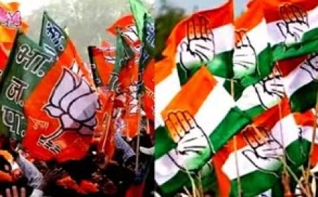 विजयपुर में कांग्रेस, बुधनी में भाजपा