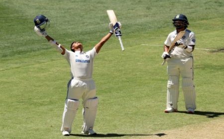 IND vs AUS: यशस्वी जायसवाल ने रचा इतिहास