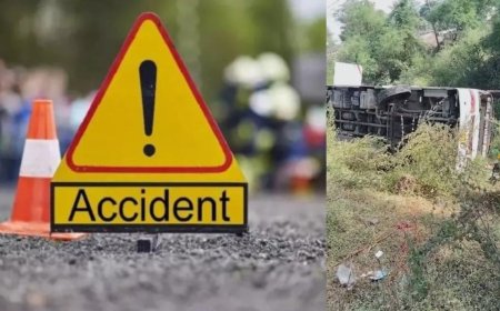 कटनी के बहोरीबन्द में बस ट्रक में सीधी भिड़ंत 12 यात्री गंभीर रूप से घायल
