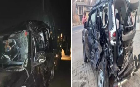 ड्राइवर की झपकी ने 5 डॉक्टरों को सुलाया मौत की नींद