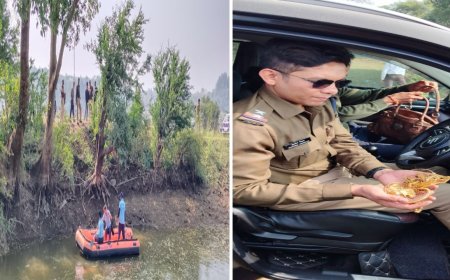 जबलपुर के कालीधाम कुंड से निकाला चोरी का जेवर