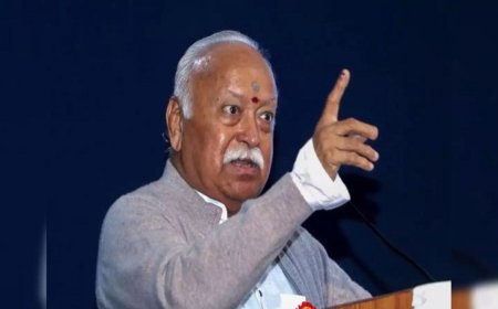 जन्म दर में गिरावट चिंता का विषय, कम से कम तीन बच्चे होने चाहिए:मोहन भागवत 