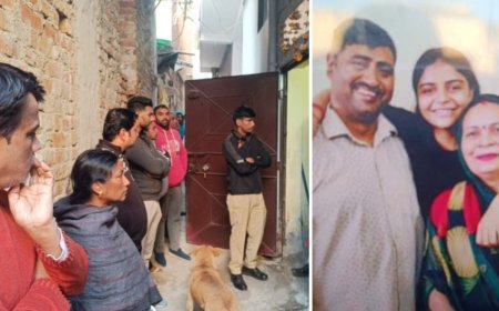 ट्रिपल मर्डर से दहली दिल्ली,दंपति और बेटी की हत्या