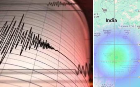 तेलंगाना में भूकंप,महाराष्ट्र-छत्तीसगढ़ में भी कांपी धरती