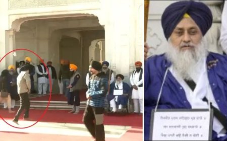 सुखबीर सिंह बादल पर जानलेवा हमला,गोल्डन टेंपल की घटना