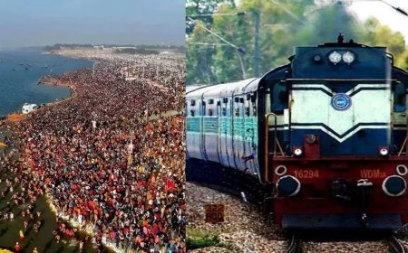 महाकुंभ के लिए पश्चिम मध्य रेलवे चलाएगा स्पेशल ट्रेनों के 26 फेरे
