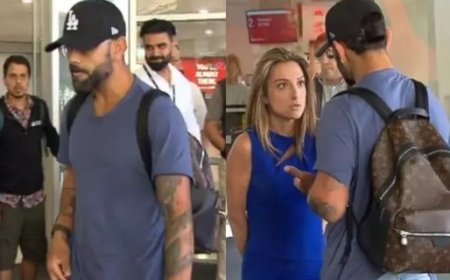 बच्चों की फोटो खींचने को लेकर महिला पत्रकार से भिड़े विराट कोहली