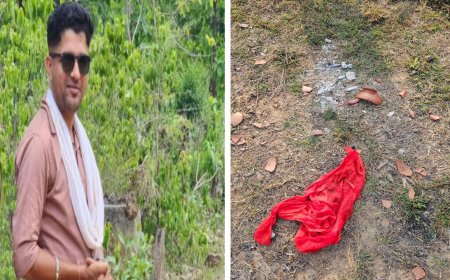 बीजापुर पत्रकार हत्याकांड: मौके से कलश गायब, अस्थि विसर्जन के लिए जा रहा था परिवार परिजन, किसी ने कलश तोड़कर मैदान में फेंका