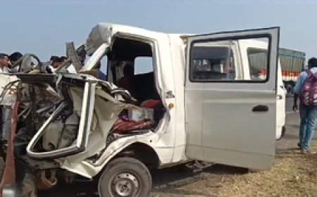 पुणे नासिक हाईवे पर बड़ा हादसा 9 लोगों की मौत