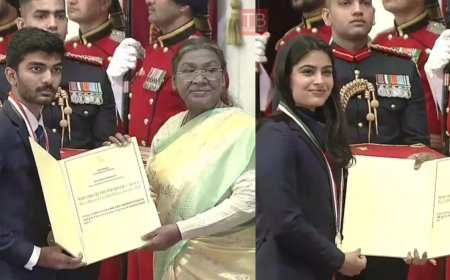 खेल रत्न से सम्मानित हुए ओलिंपिक के मेडल विजेता