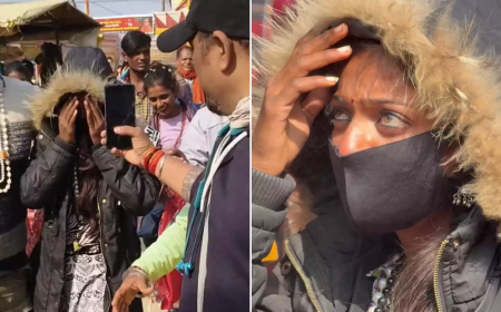 महाकुंभ छोड़ने मोनालिसा मजबूर, यूट्यूबर्स और मीडिया से परेशान