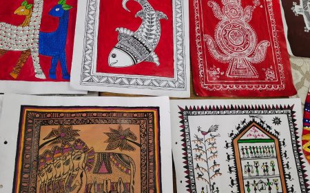 मधुबनी, कलमकारी, गौंड आर्ट से छात्राएं बनेंगी आत्मनिर्भर
