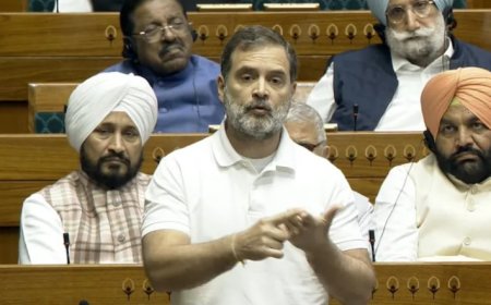 अभिभाषण में कुछ भी नया नहीं, बजट सत्र के तीसरे दिन राहुल गांधी ने कहा