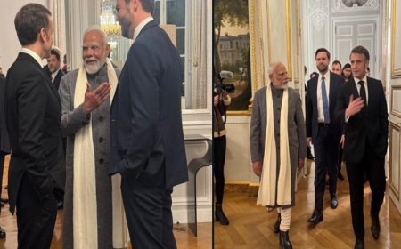 फ्रांस पहुंचे प्रधानमंत्री नरेंद्र मोदी, एआई एक्शन समिट में लेंगे हिस्सा