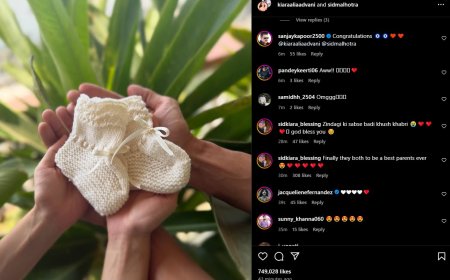 कियारा आडवाणी और सिद्धार्थ मल्होत्रा जल्द बनेंगे पैरेंट्स, सोशल मीडिया पर दी जानकारी 