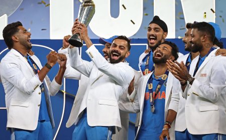 भारत ने जीता चैंपियंस ट्रॉफी का खिताब