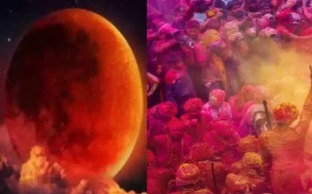 14 मार्च को होली, 100 साल बाद चंद्र ग्रहण और सूर्य गोचर एक साथ