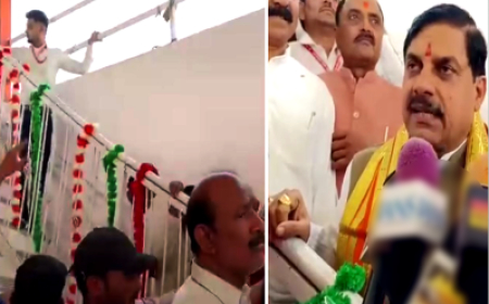 मुख्यमंत्री डॉक्टर मोहन यादव की सुरक्षा में बड़ी चूक