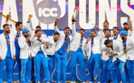 चैंपियंस ट्रॉफी जीतने वाली टीम इंडिया को 58 करोड़ रुपए के नगद पुरस्कार राशि देने का बीसीआईआई ने किया ऐलान