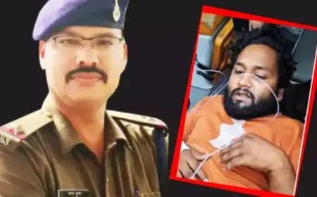 दमोह: बदमाश ने चलाई पुलिस पर गोली, पुलिस ने भी दागा निशाना 