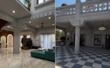 एक घर ऐसा भी- सीमेंट नहीं बल्कि इस मटेरियल से बना है घर 