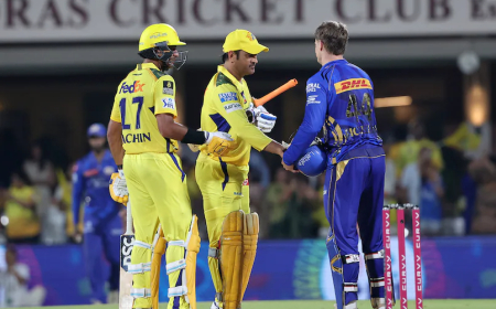 मुंबई इंडियंस को चेन्नई सुपर किंग्स ने 4 विकेट से हराया