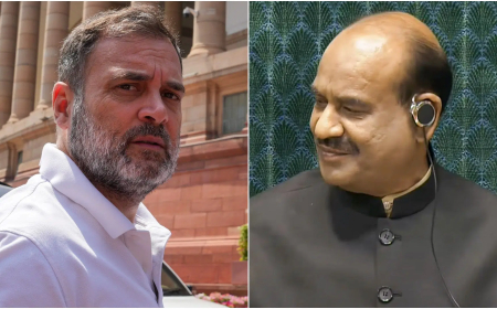 अध्यक्ष ओम बिरला ने राहुल गांधी को दी सख्त हिदायत