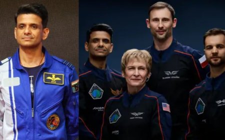 इस साल भारतीय अंतरिक्ष यात्री शुभांशु शुक्ला अंतर्राष्ट्रीय अंतरिक्ष स्टेशन के लिए भरेंगे उड़ान