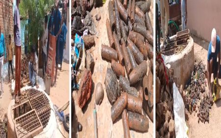 कुएं में कैसे पहुंचे खतरनाक हथियार!!