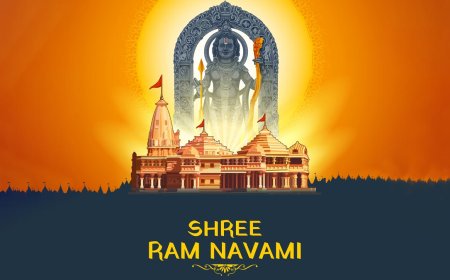 मर्यादा पुरुषोत्तम भगवान राम का जन्मोत्सव है राम नवमीं का दिन