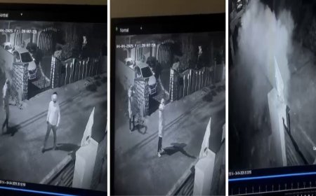 बेखौफ बदमाशों ने मचाया तांडव, फायरिंग और बमबाजी से मची सनसनी