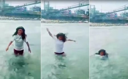 रील के लिए रियल लाइफ से धोया हाथ, मासूम लगाती रही आवाज