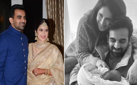 क्रिकेटर जहीर खान और एक्ट्रेस सागरिका घाटगे बने पेरेंट्स, बताया बेटे का नाम 