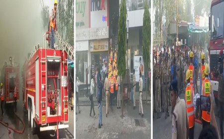 मॉक ड्रिल : चारों तरफ धुआं, एम्बुलेंस के सायरनों की गूंज, चौंक उठे लोग