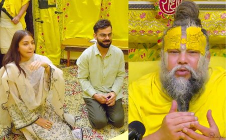 प्रेमानंद महाराज से मिलने पहुंचे विराट-अनुष्का