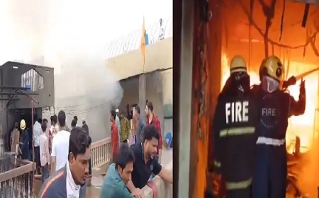 हैदराबाद: इमारत में लगी भीषण आग, 17 की मौत