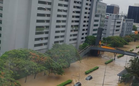 हाईटेक सिटी बेंगलुरु हुई पानी-पानी