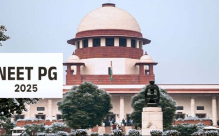 नीट पीजी 2025 के लिये सुप्रीम कोर्ट का बड़ा फैसला, एक शिफ्ट में होगी परीक्षा