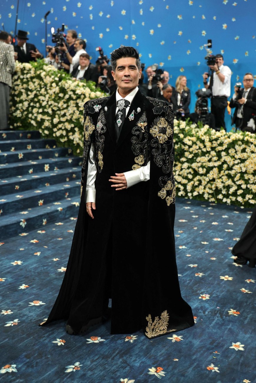Manish Malhotra at Met Gala 2025