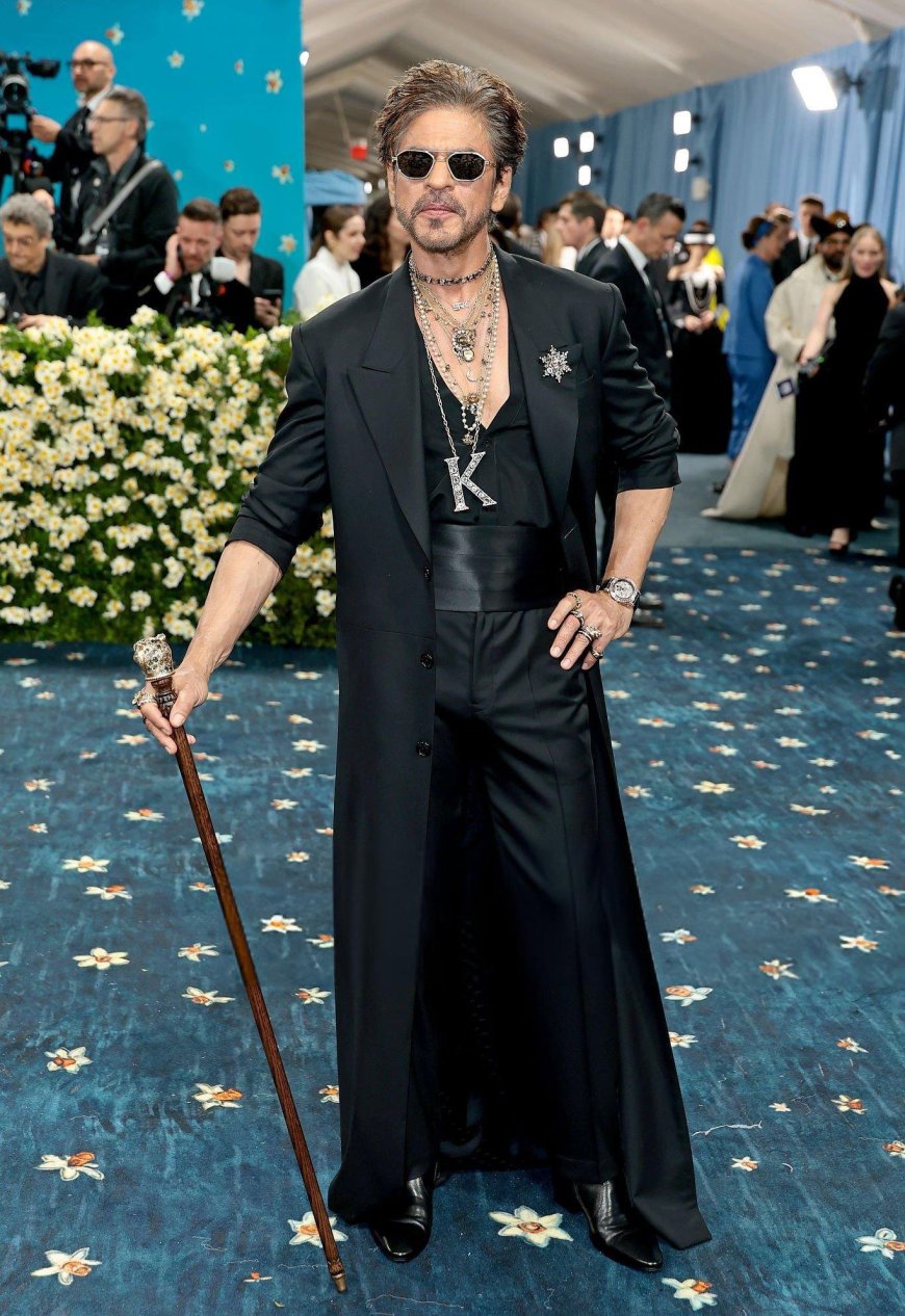 Shahrukh khan at at Met Gala 2025
