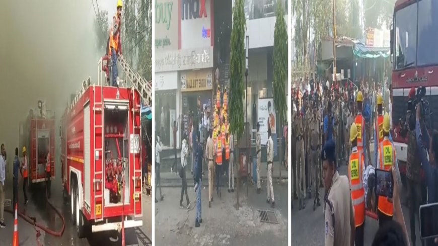 मॉक ड्रिल : चारों तरफ धुआं, एम्बुलेंस के सायरनों की गूंज, चौंक उठे लोग