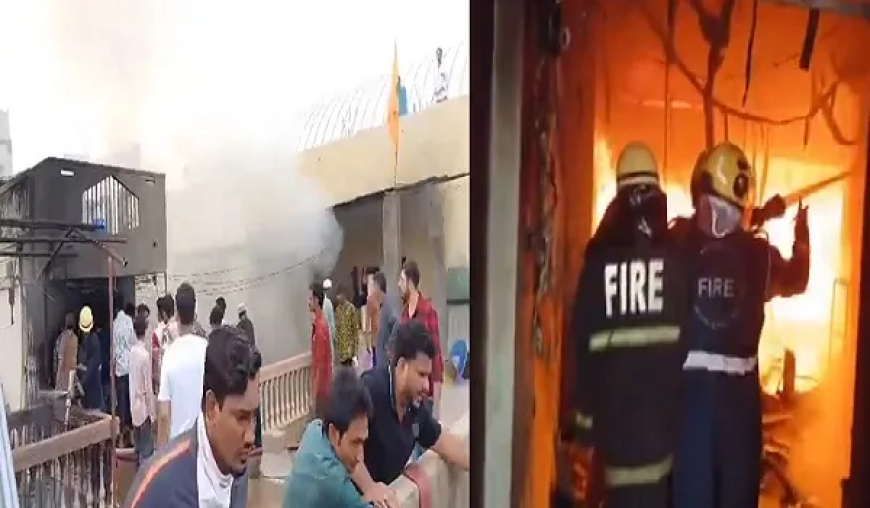 हैदराबाद: इमारत में लगी भीषण आग, 17 की मौत