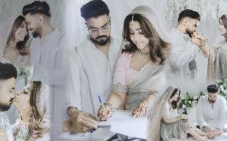 शादी के बंधन में बंधे हिना खान और रॉकी जायसवाल 