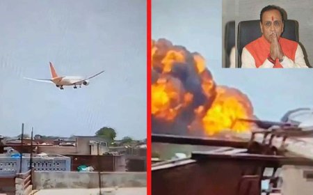 अहमदाबाद प्लेन क्रैश- हादसे में पूर्व मुख्यमंत्री विजय रूपाणी का निधन