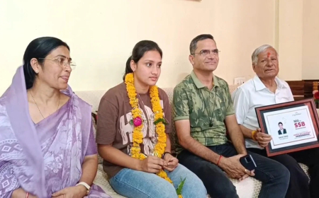 उज्जैन की नव्या तिवारी ने रचा इतिहास: पहले ही प्रयास में NDA परीक्षा पास की