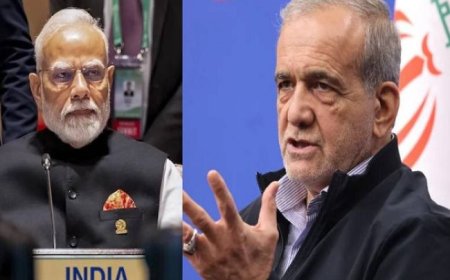 ईरान-इजरायल जंग: प्रधानमंत्री नरेंद्र मोदी ने किया ईरानी राष्ट्रपति मसूद पेजेशकियान को फोन